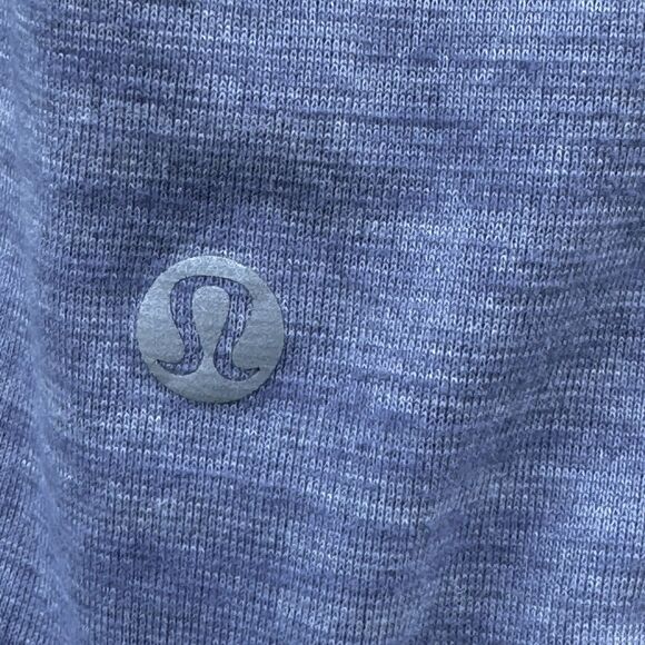 Lululemon Our Sport Racerback Tank Top No Size Heather Purple Ruched Workout Gym - Picture 6 of 7